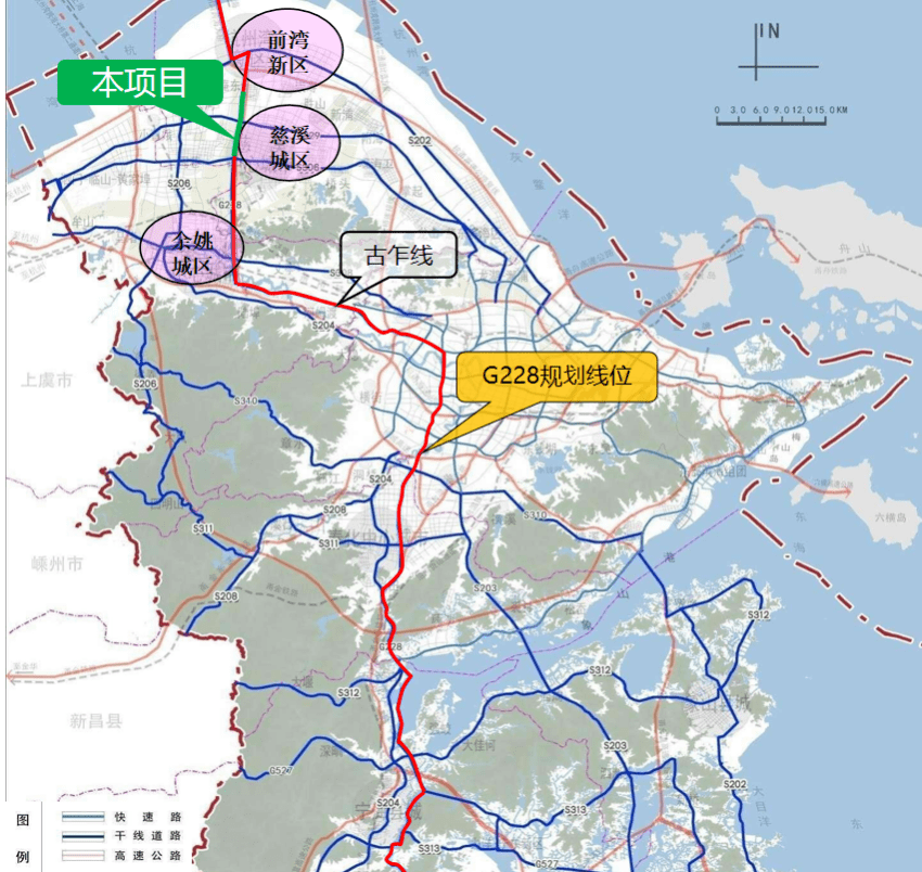 g228涉及慈溪段有新进展了!_国道_宁波市_公路
