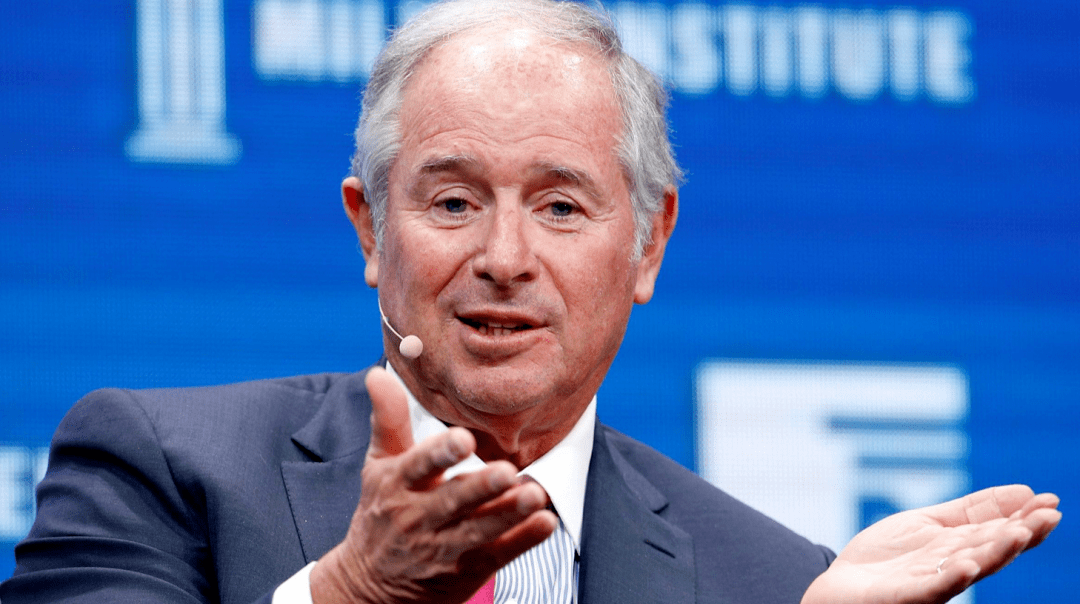 黑石,正式执掌10000亿_资产_私募股权基金_苏世民