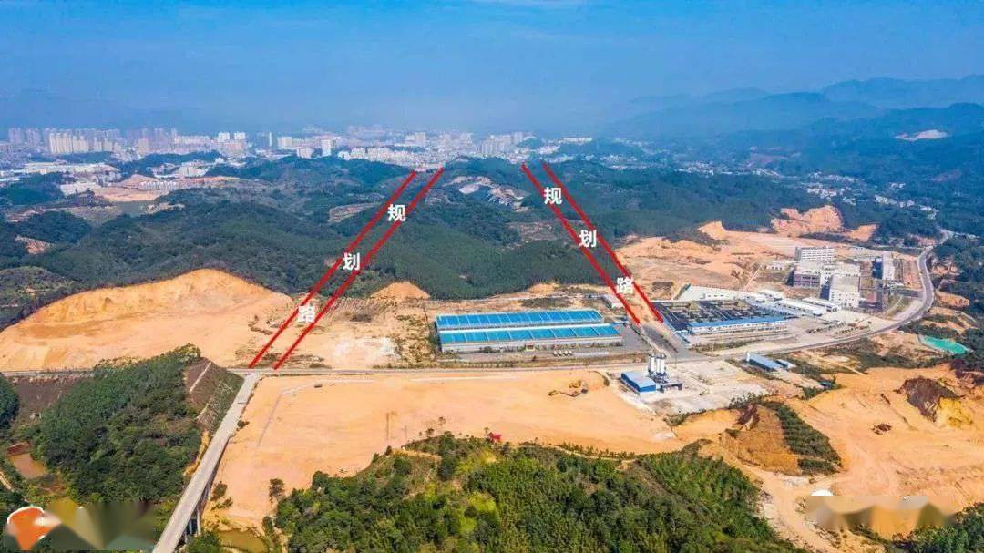 浦北城南高新区总体概念规划图曝光,"南部大开发"要起飞了