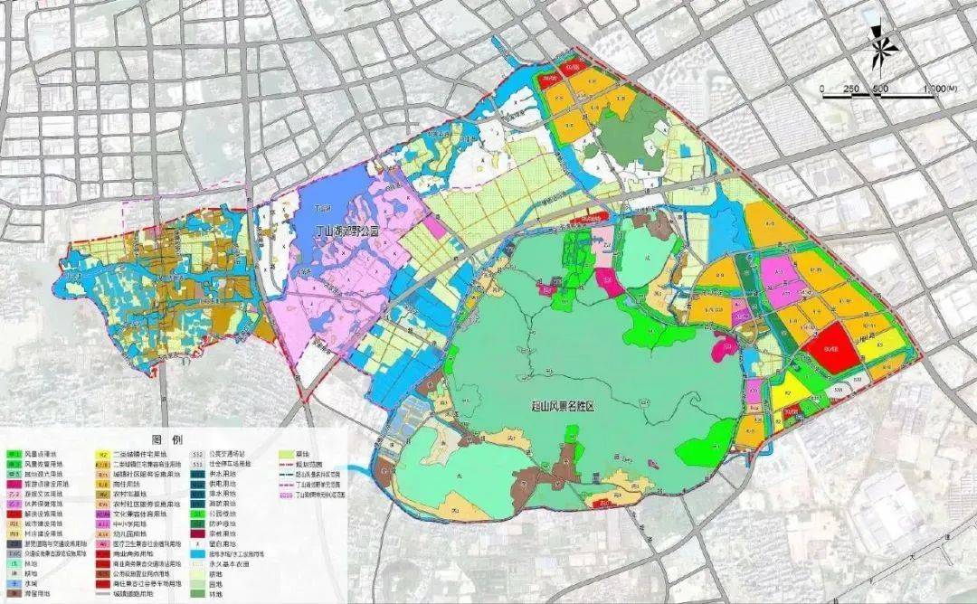 近日,《杭州市临平区超山丁山湖单元详细规划》草案公示.