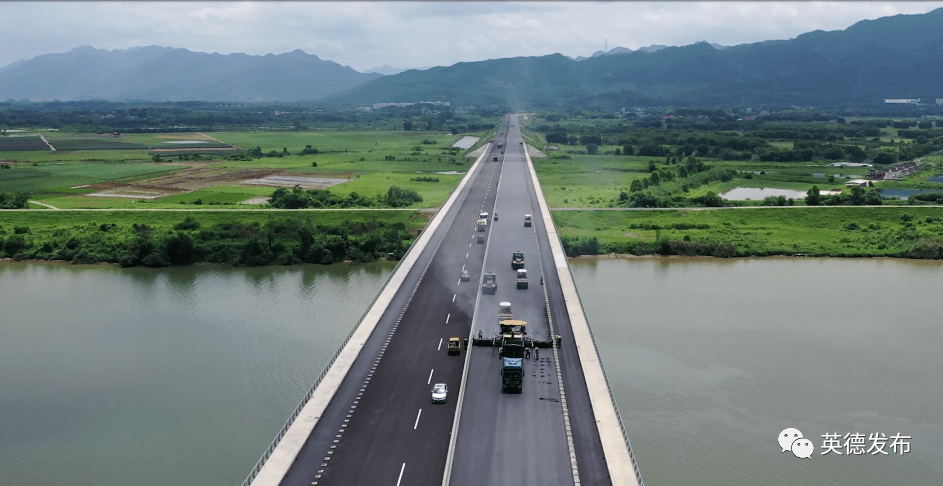 建惠民路,架幸福橋!英德市北江四橋,省道292線延長線通車!