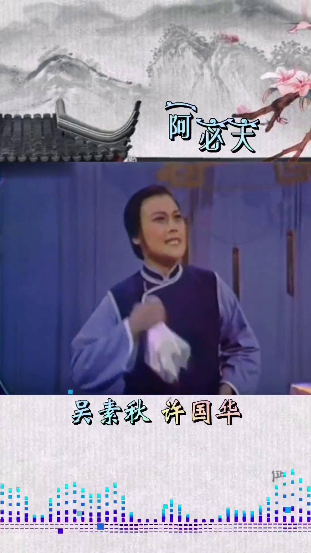 吴素秋饰演,婶婶看到阿必大受苦,要来会会雌老虎,沪剧 阿必大 吴素秋