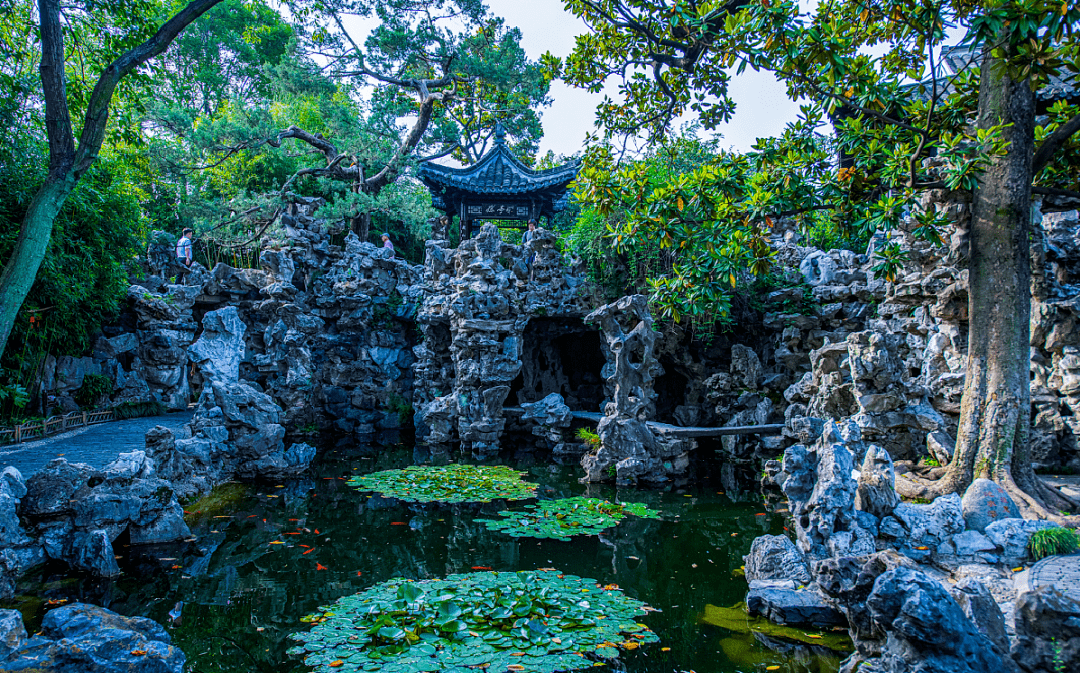 个园夏山图片图片