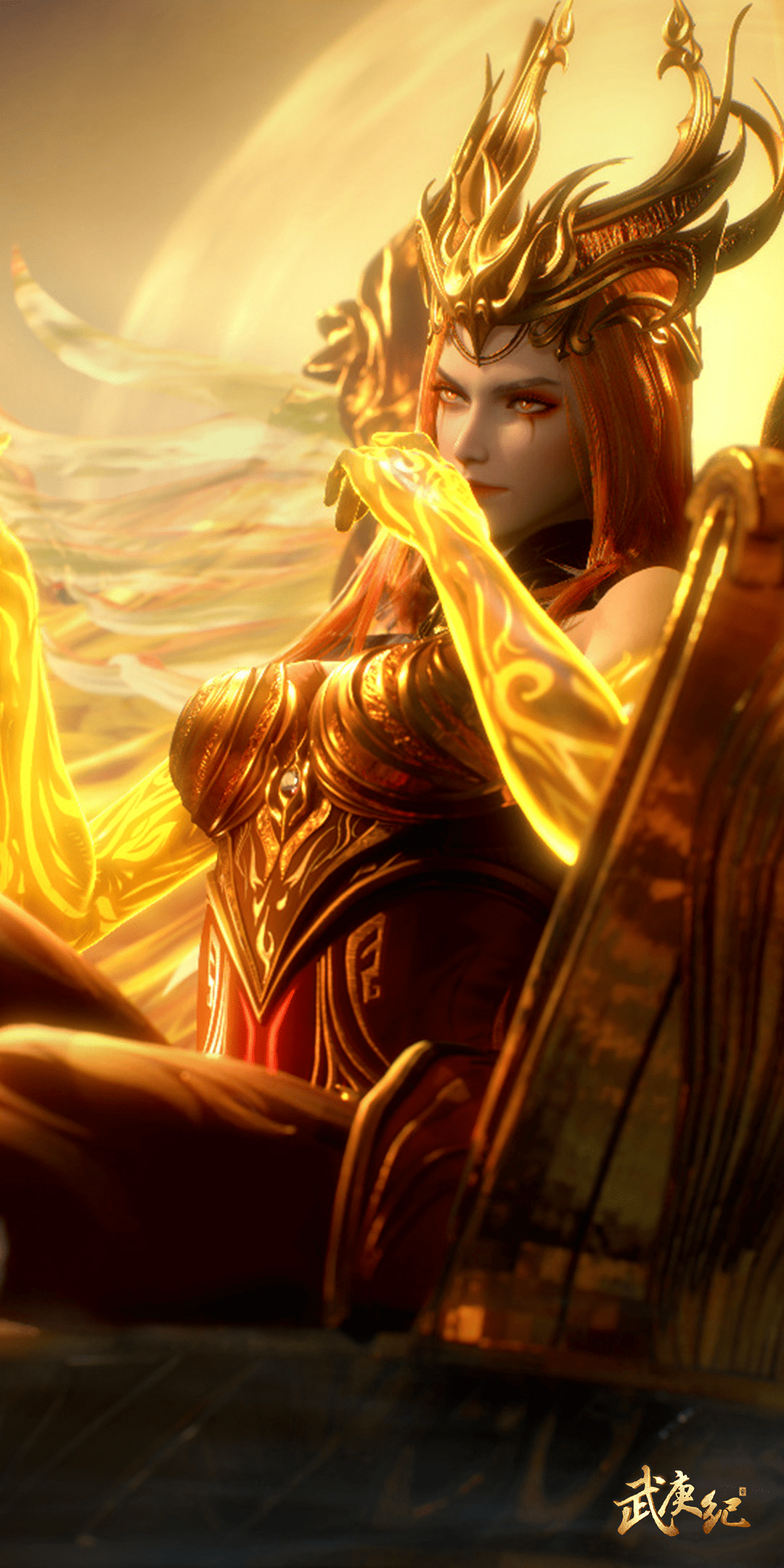 壁纸|女魃大佬气场全开!_官方_老婆_众神之战