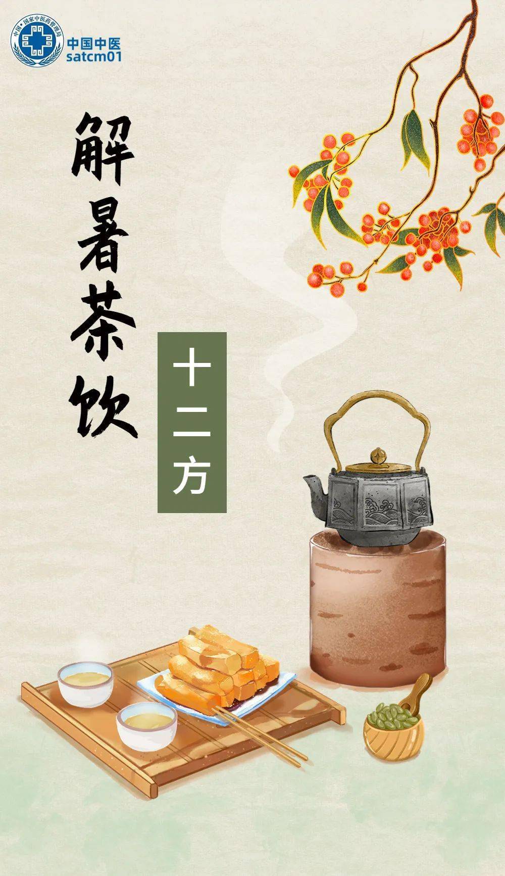 这12个茶饮方,清热解暑,除烦止渴!_中国_补充_如果您还