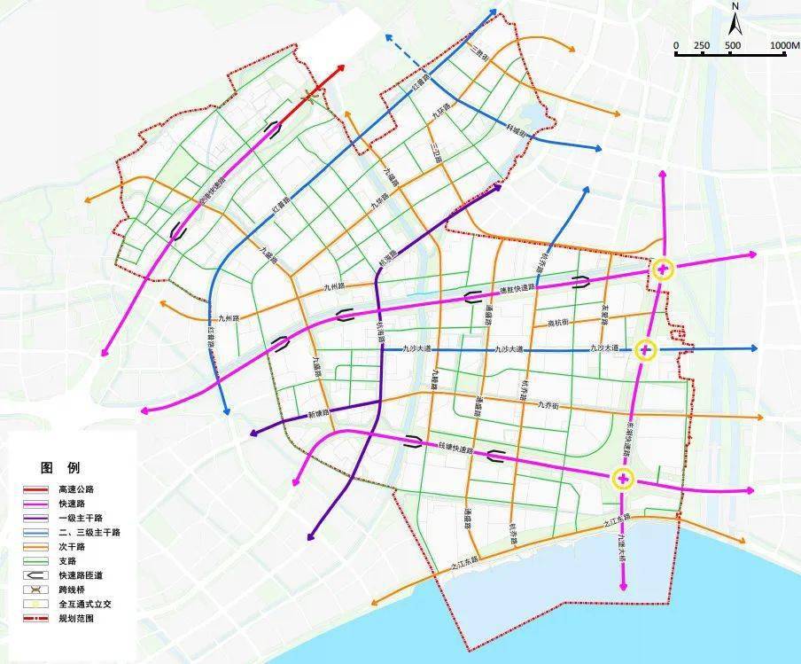 笕桥规划用地规划图图片