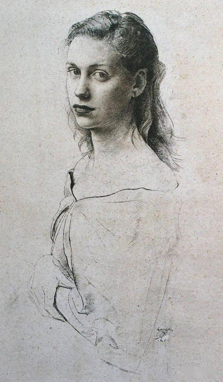 素描大师,意大利画家阿尼戈尼