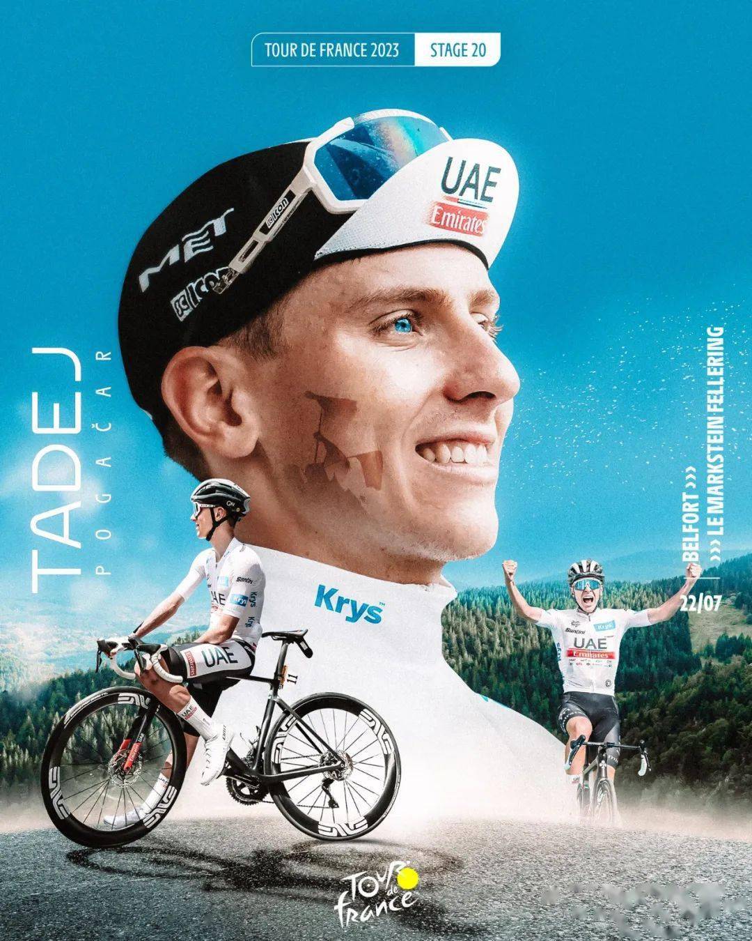 【收藏贴】2023环法官方赛段海报全赏析(含女子环法)_加查_菲利普森