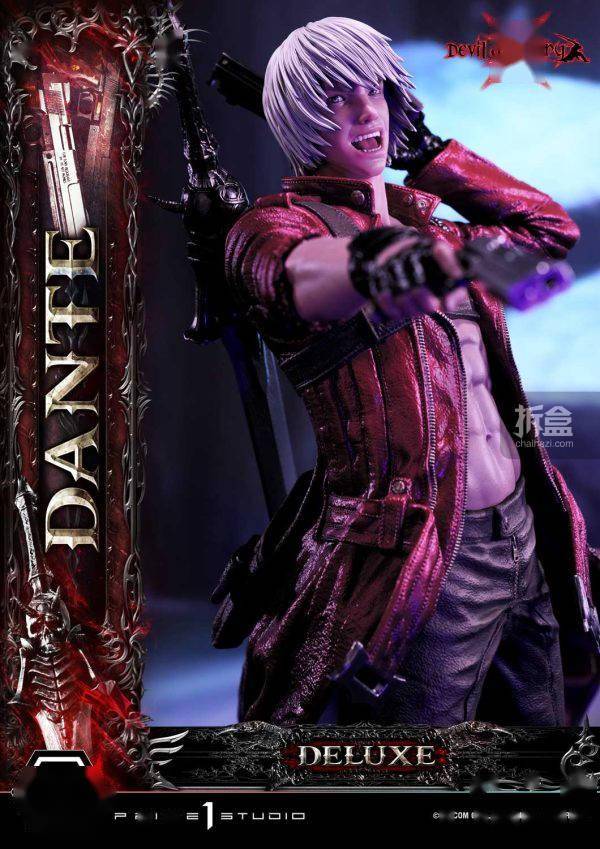 prime 1 studio 鬼泣3 dante 但丁 1/4游戏艺术雕像_配件_维吉尔_头部