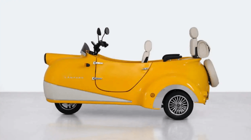 Lampago e-trike电动三轮车发布：拥有多彩配色 定价和供货细节尚未公布