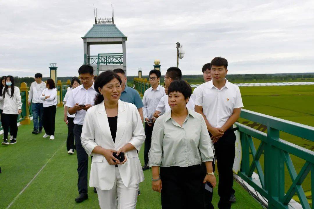 【856·关注】八五一一农场有限公司到八五六参观交流_工作_农业_现代