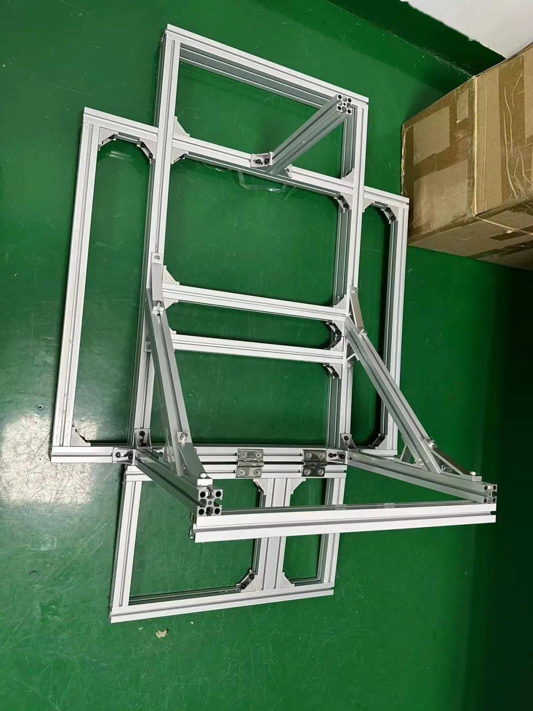 铝型材车架bom清单设计好了之后,就开始采购,在拼多多买了主要的配件