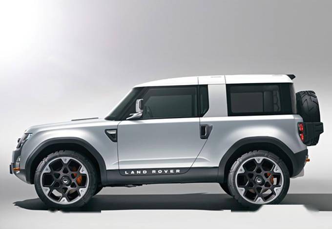 路虎发布的dc100概念车图片可以看出,defender sport车型头部预计将