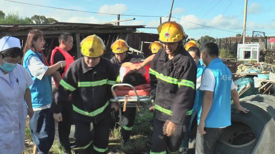 汤旺县乌伊岭镇开展防汛应急演练_抢险_群众_组织
