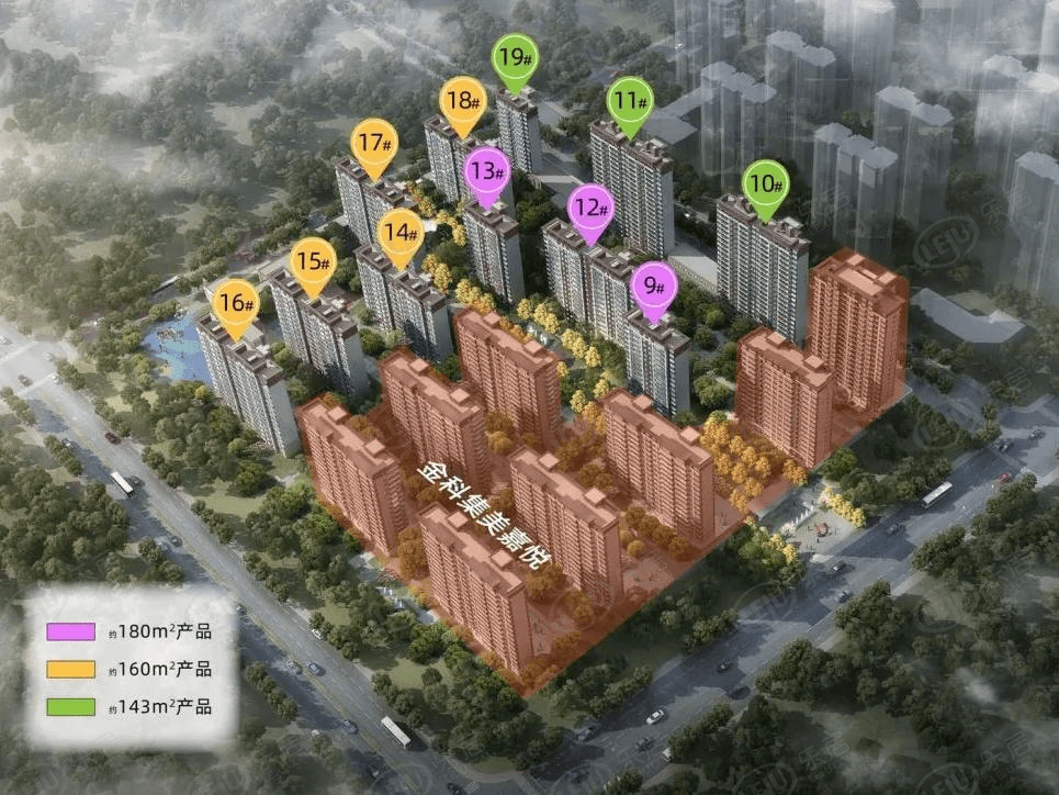 齐盛湖商圈金地华著 价格来袭 约14900元/㎡_淄博_楼盘_户型