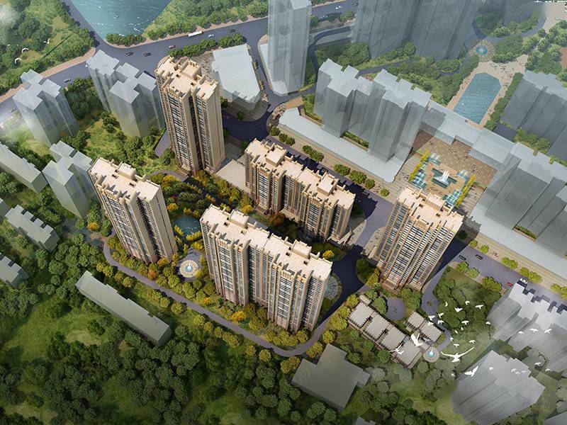 东风湖片区商圈商圈洞投悦湖湾 户型建面约87.41~122.