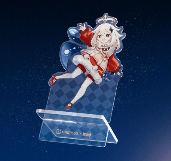 一加ace 2 pro手机《原神》派蒙主题礼盒:手机壳,充电器等_支持_搭载