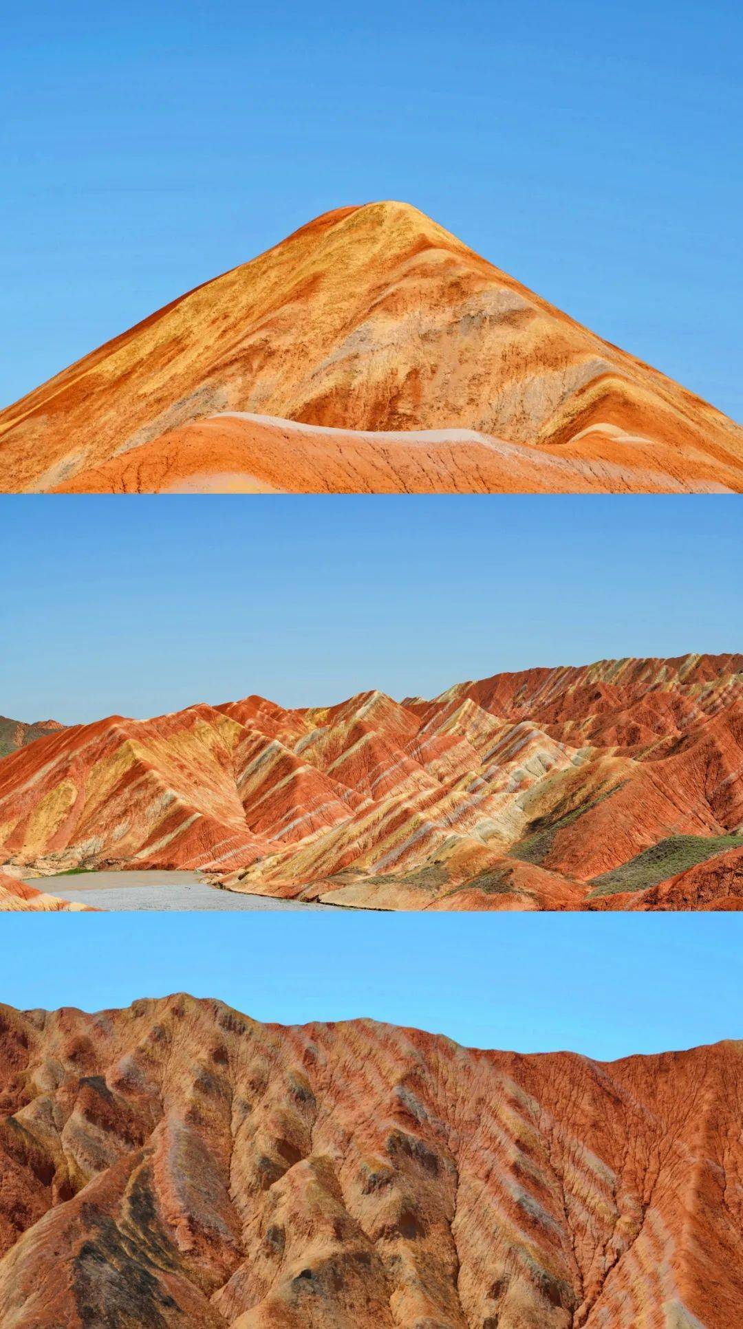 初见丹霞的学员们有"亿点"震撼造型独特的山峰也被他们赋予了意义骆驼