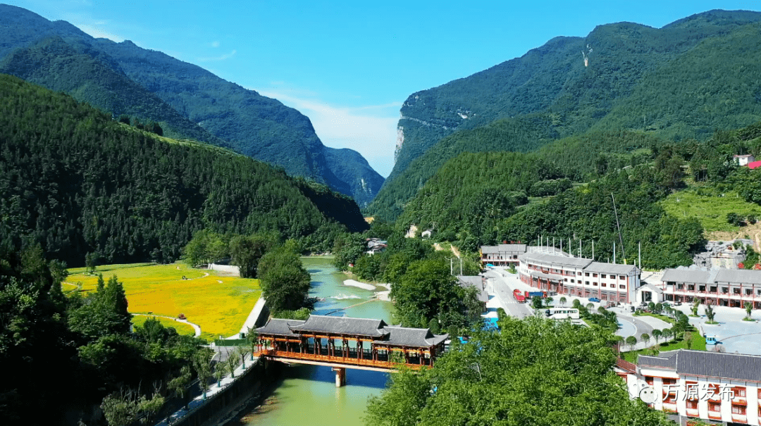 炎炎夏日!来万源龙潭河尽享清凉