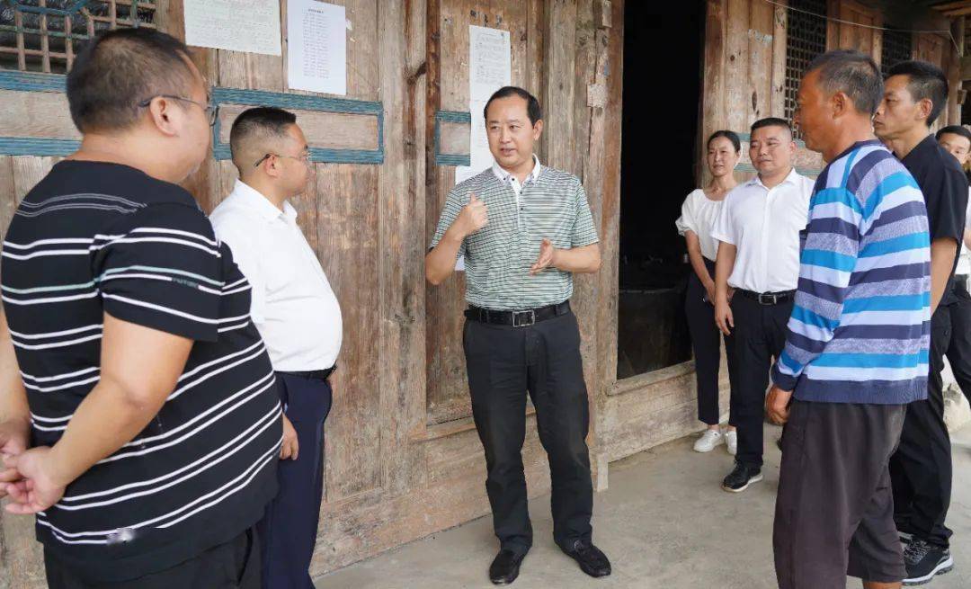 邹家文到蕉坝镇督导调研巩固拓展脱贫攻坚成果同乡村