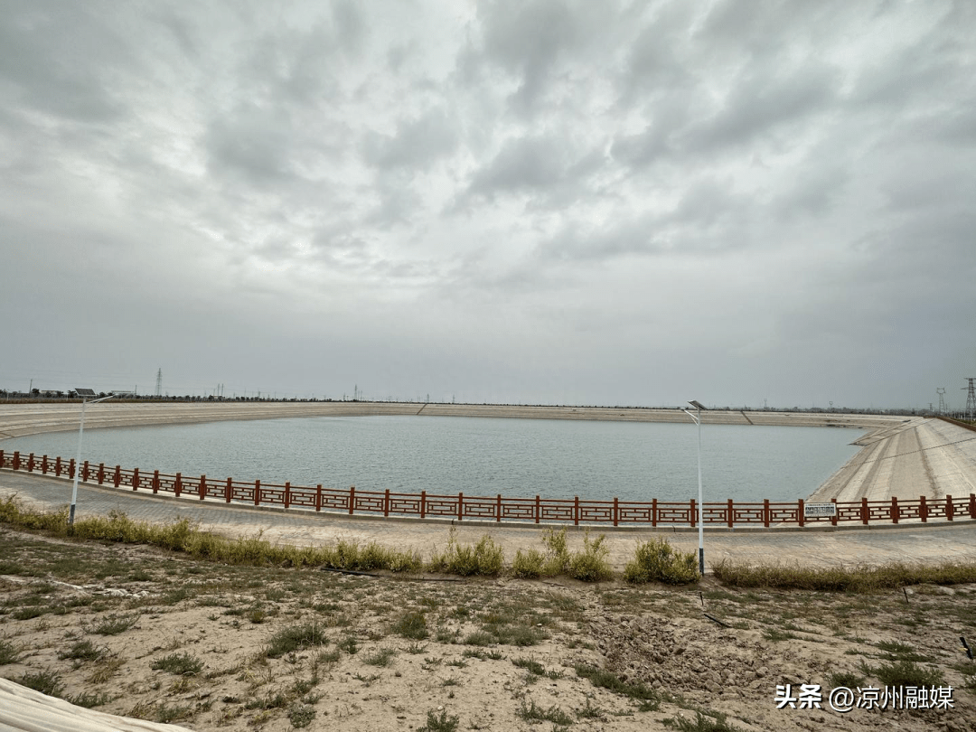 水库2023年3月,西营河与金塔河水系连通输水工程顺利实现连通调剂供水
