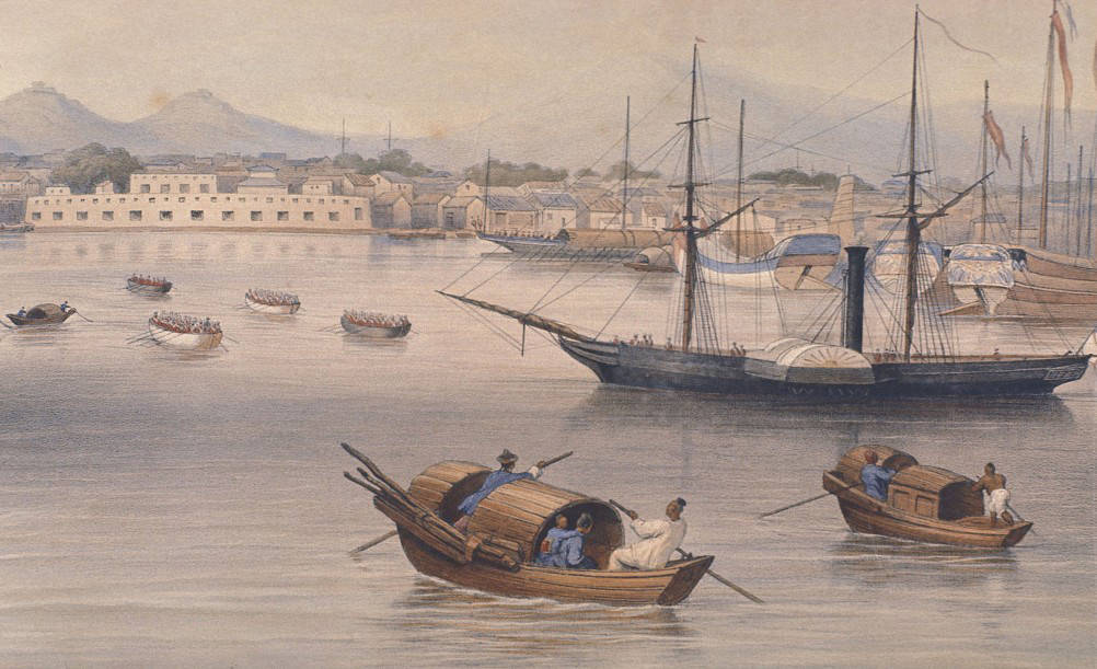 “上海”冯志阳：19世纪的丝茶贸易与上海