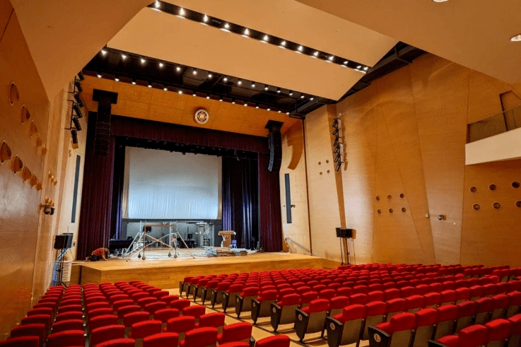 tecnare天雷扬声器系统在香港培正小学礼堂应用