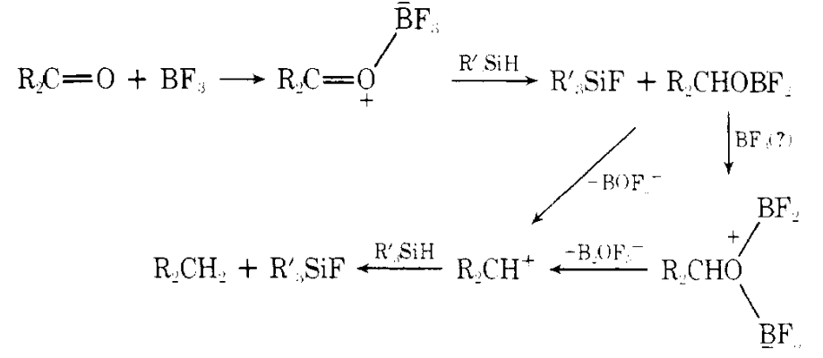 【反應機理】三乙基硅烷還原醇或醛酮是什麼機理?_烷烴_chem_org