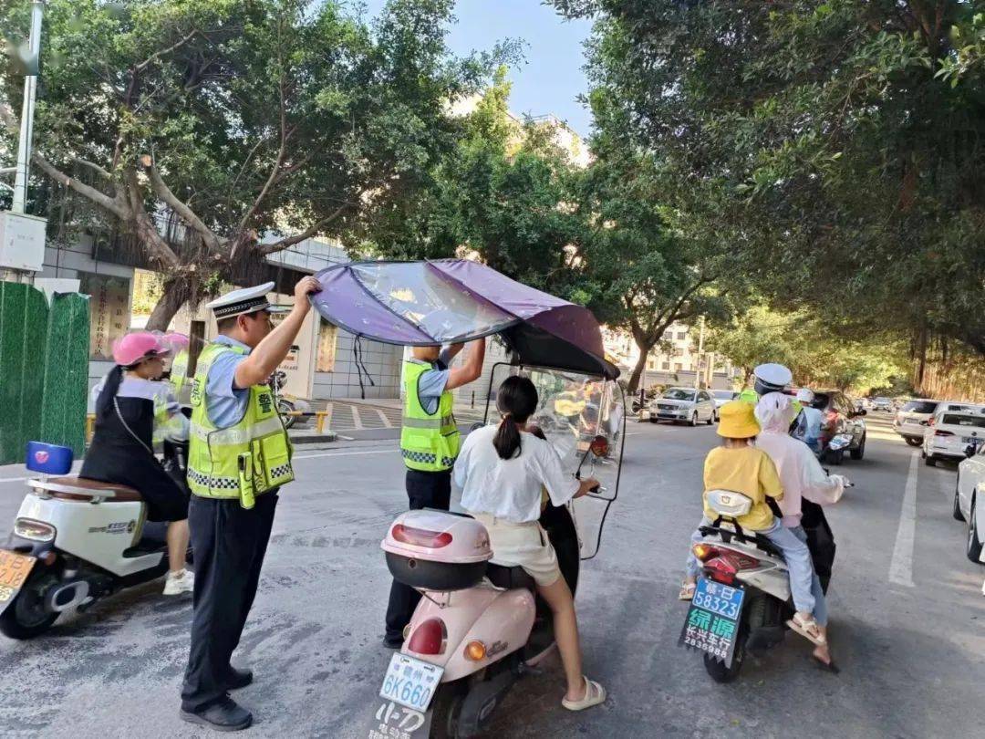 决不姑息!赣州集中整治二轮车_头盔_摩托车_车道