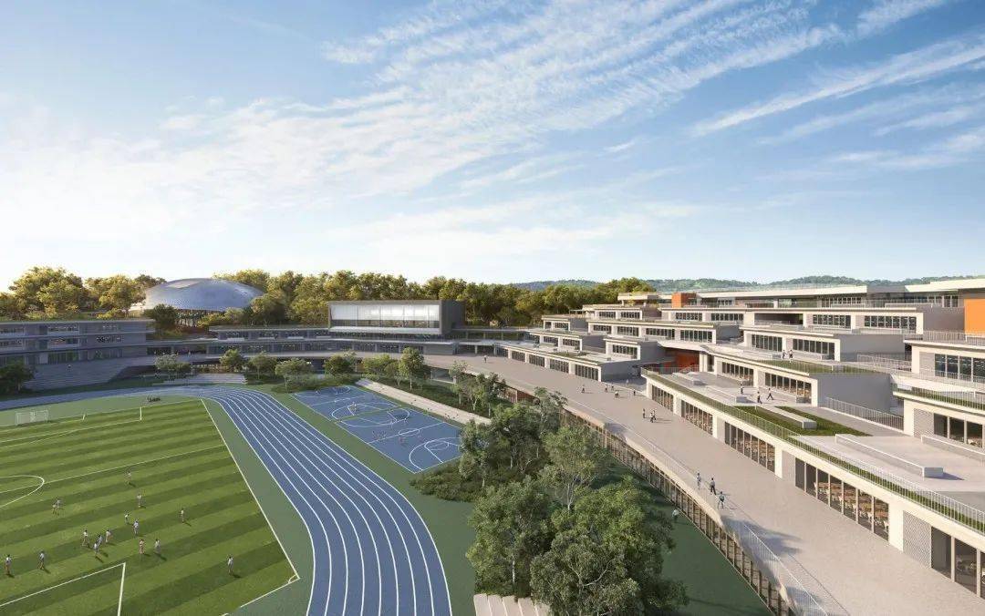 北师大科学城实验学位于科学城核心区,周边已建有重庆国家生物医药