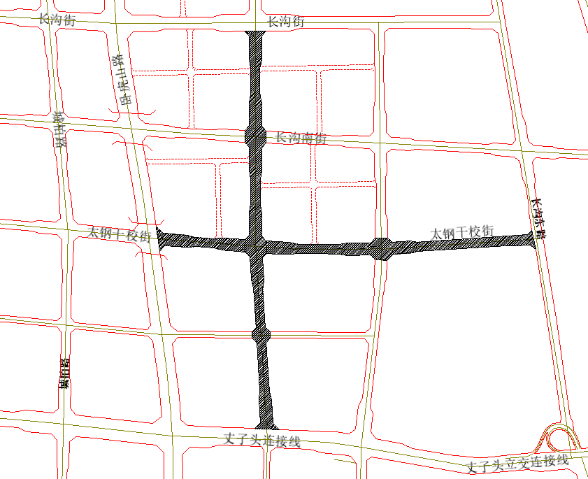山西太原将新建10余条道路 现选址公示中!_南至_全长约_规划