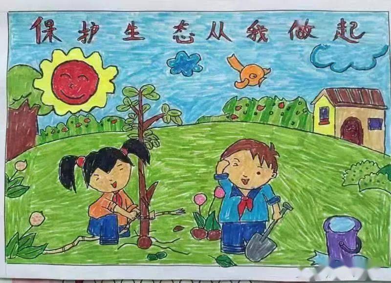 【校园活动】乌翠区乌马河第一小学开展全国生态日主题教育活动