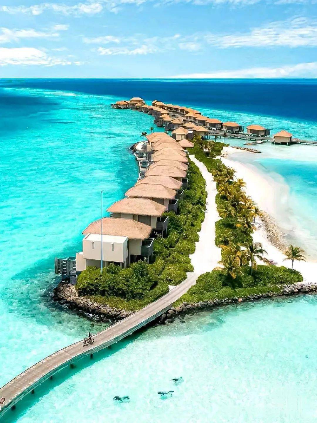 设计感十足海天一线位于美丽的拉环礁 raa atoll 南端的马穆纳岛上