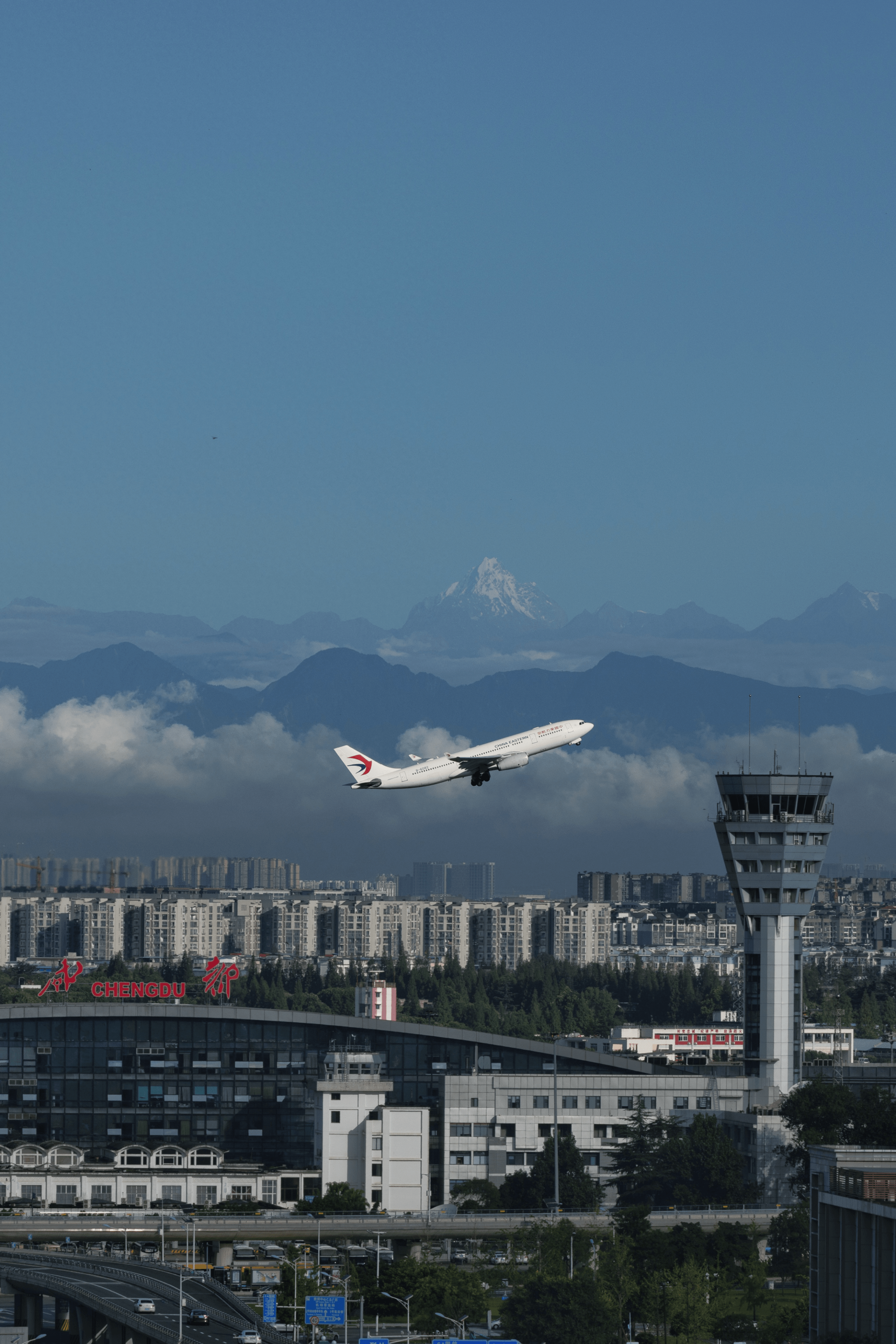 成都双流机场实景图片