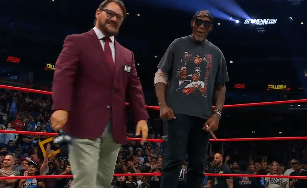 亮相aew这也就意味着拉娜正式签约aew,而且将会和丈夫鲁瑟夫发生剧情