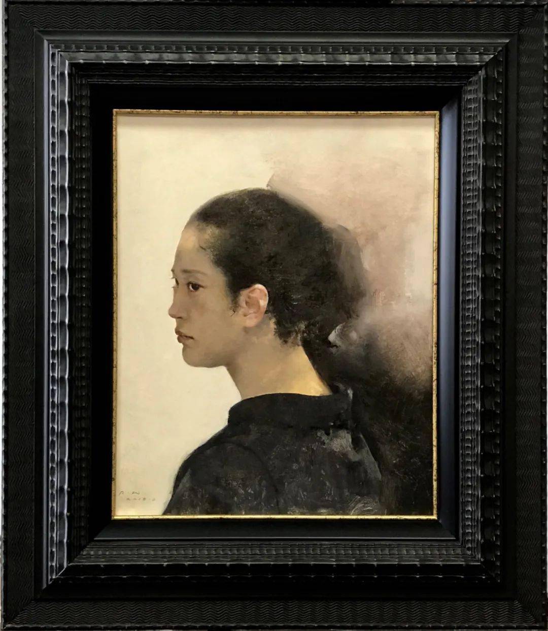 广州美术学院教授,郭润文素描与油画_cm_铅笔_炭笔
