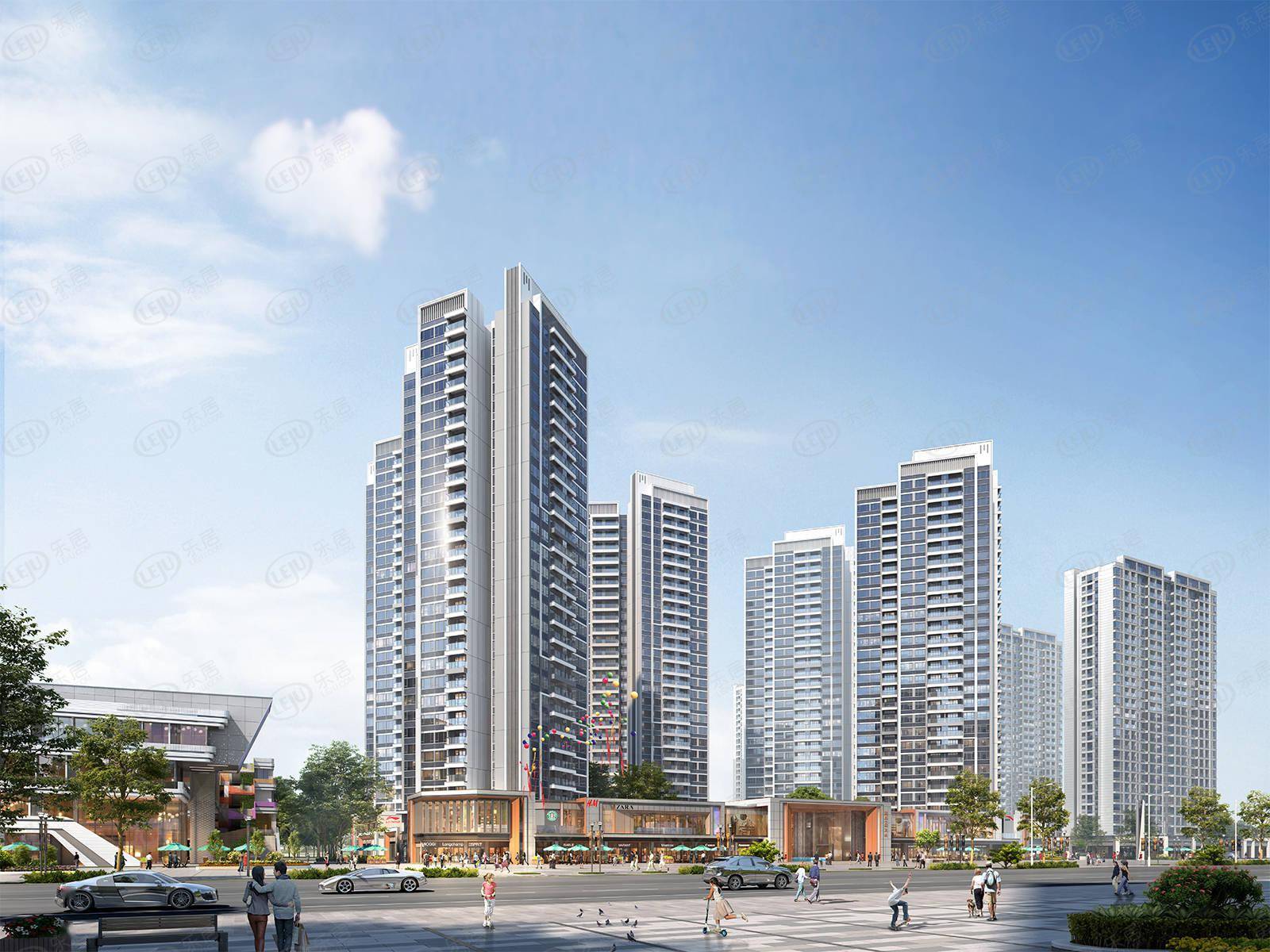 香洲美的宝龙城_珠海_设计_一体