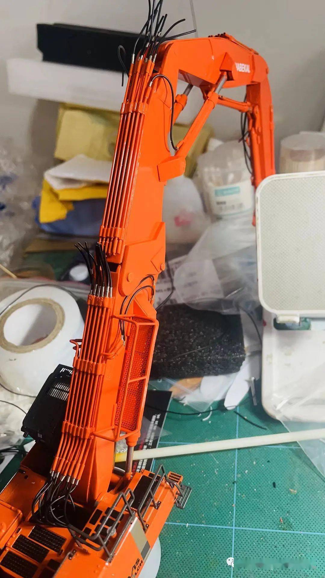 不破不立,爆改日立 zaxis 870 重型拆楼机 nabekai 版本_模型_建筑