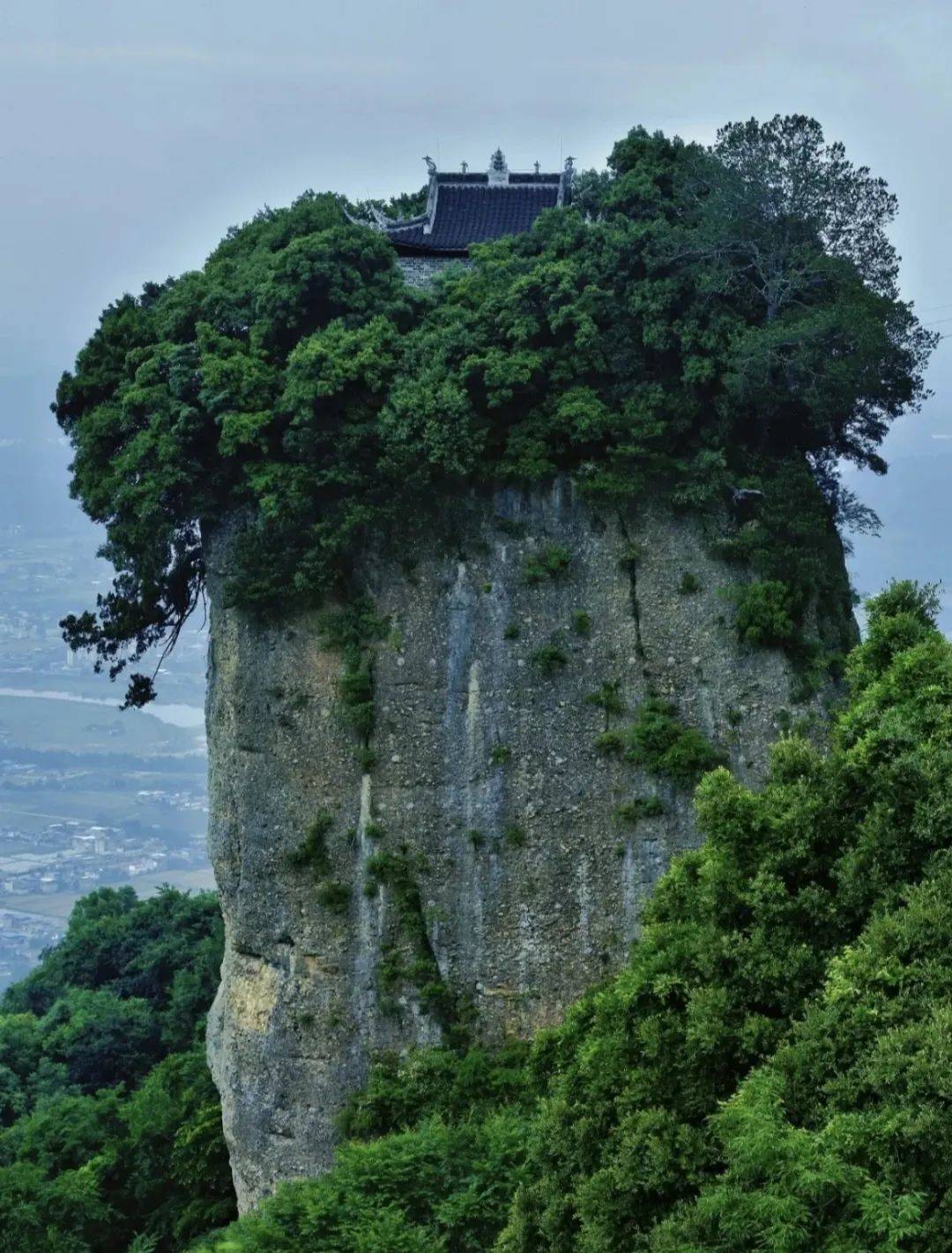 窦圌山风景区图片图片