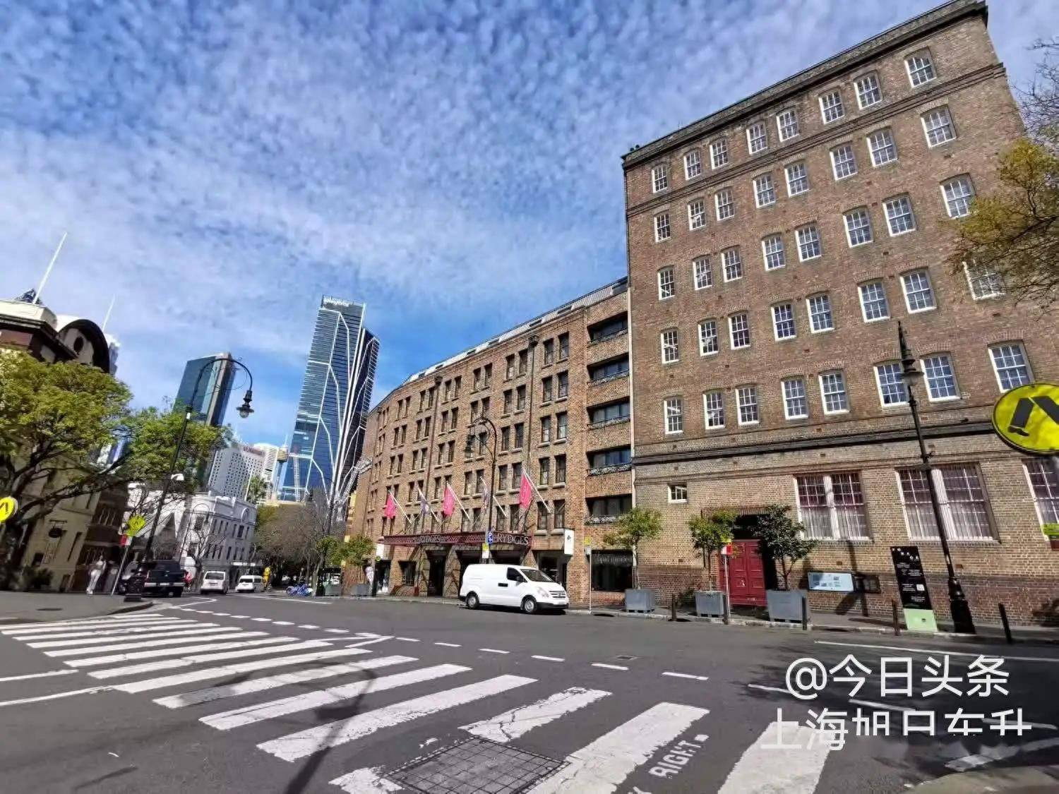 悉尼岩石区一个很古老的街区,飘荡着浓郁的欧洲气息_澳洲_建筑_房子