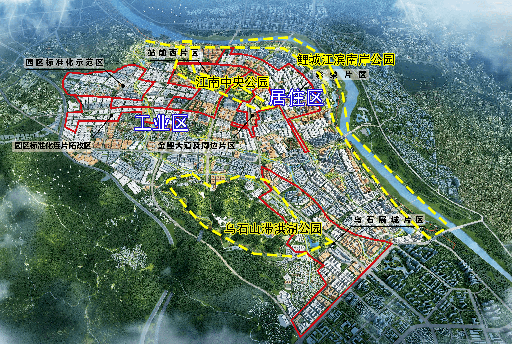 「三大公园」规划,江南新区建设再发力!