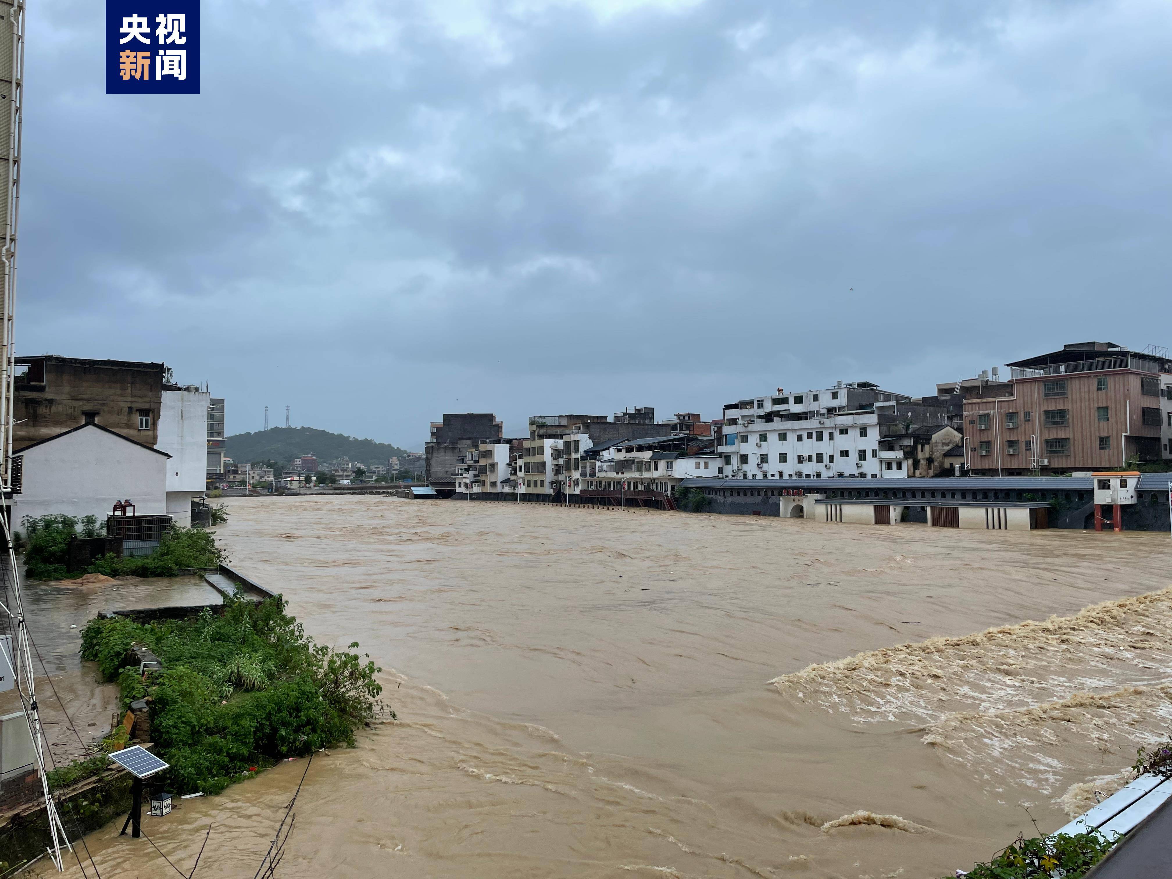 受多輪降雨影響 廣東豐順縣9鎮35村內澇_全縣_搶險_水庫