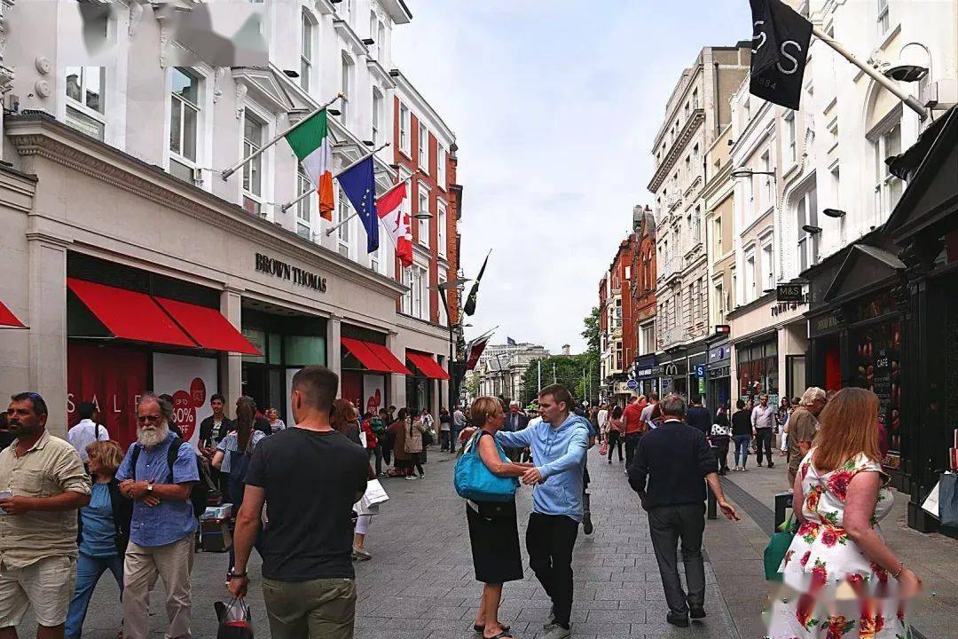 街景454647菲兹威廉姆广场街区48"都柏林之门"4950"都柏林之门"