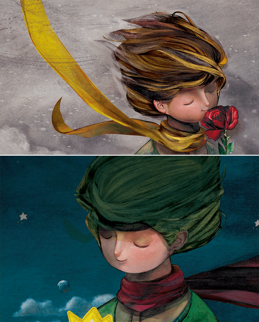 首次揭秘《小王子》续集,跨越80年的终章!_封面_玫瑰_插画