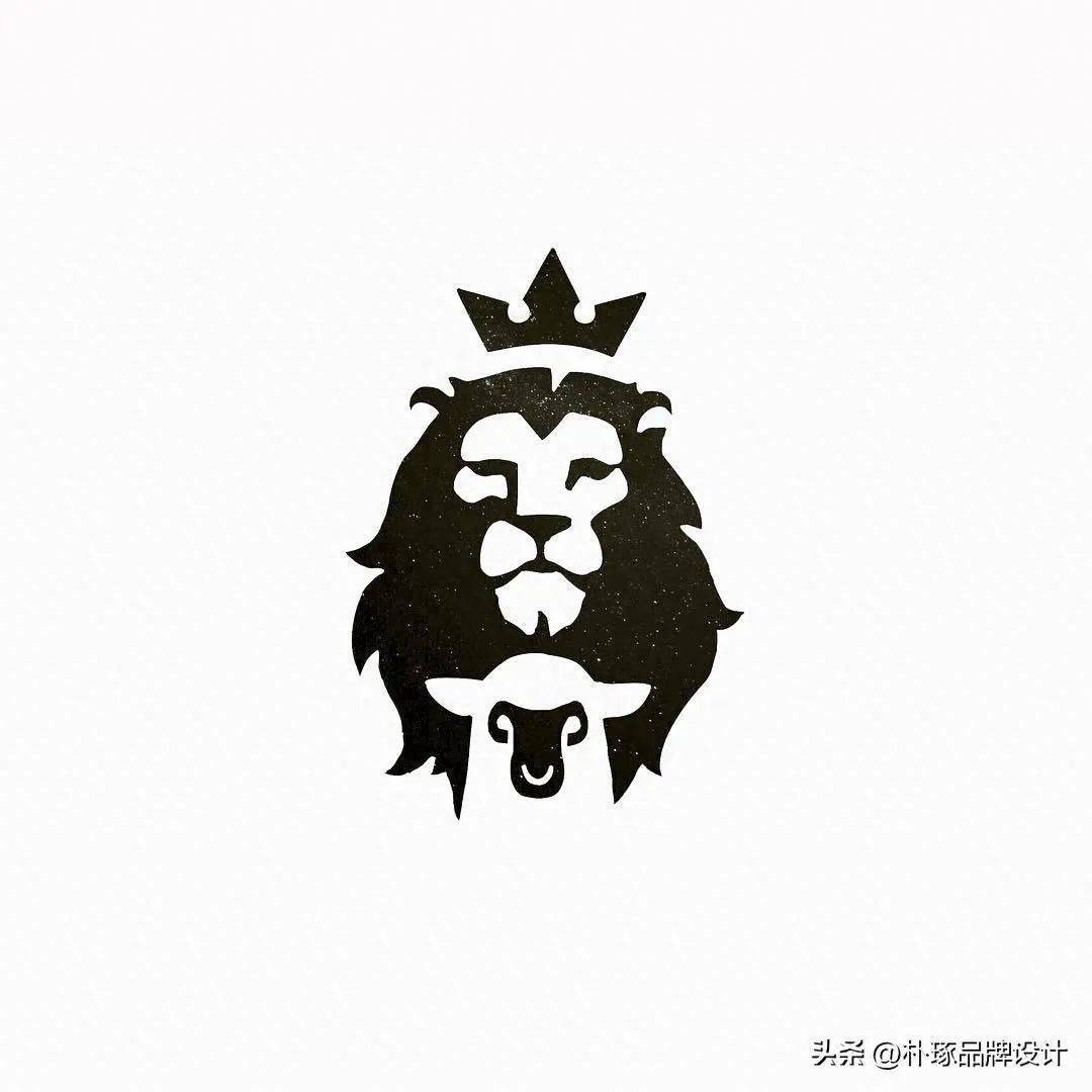 36款狮子创意元素logo设计_类型_造型_头像