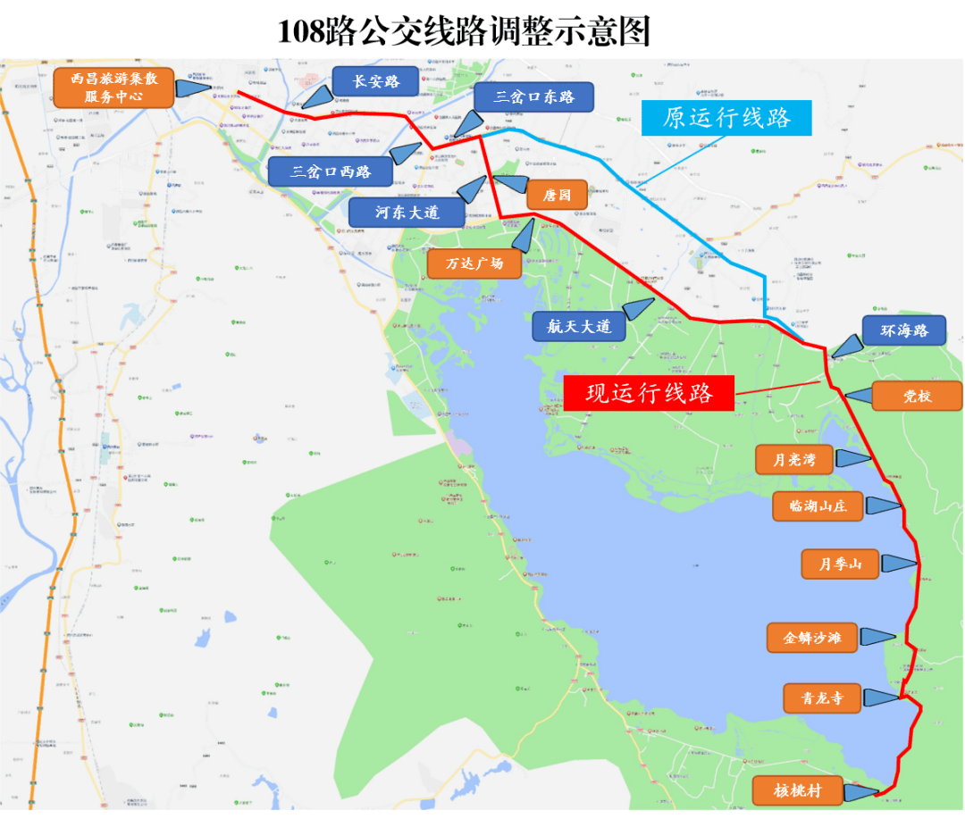 108路公交车线路图图片