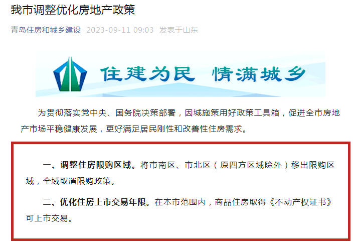 突发！全国3城取消限购！楼市风向彻底改变_购房_政策_城市