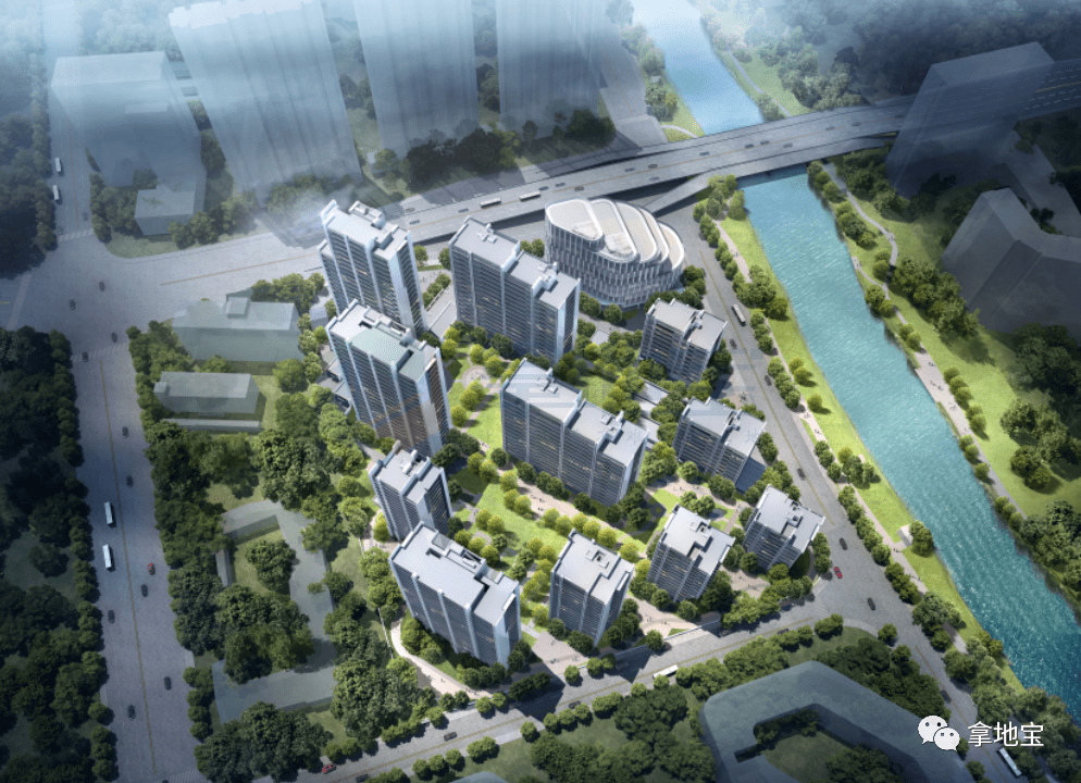 【公示】万科申花地块方案公示,规划11幢住宅+1幢办公楼!_配套_杭州市_项目