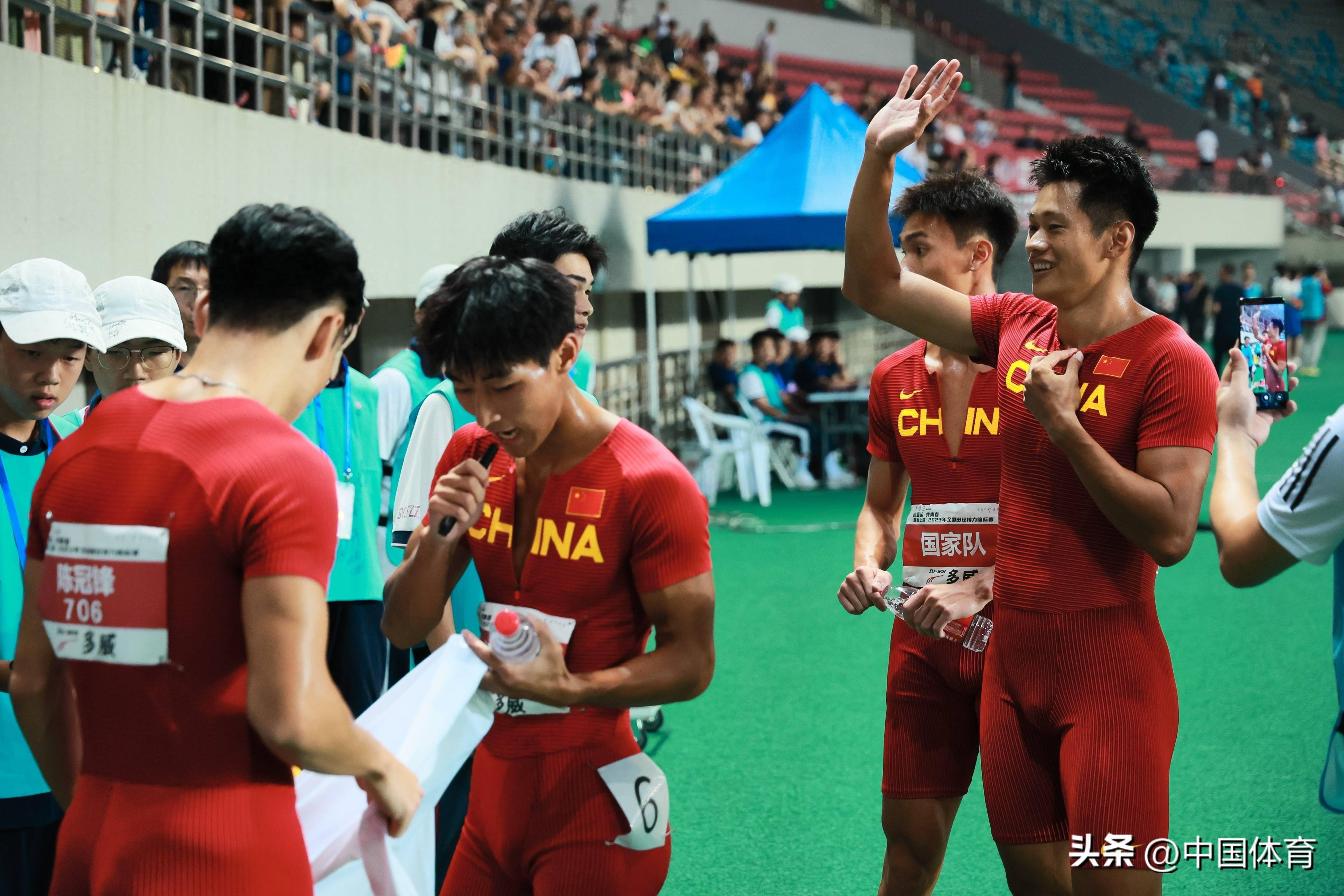 福建湖北分获全国田径接力锦标赛男女4x100米接力冠军 国家队只参赛不