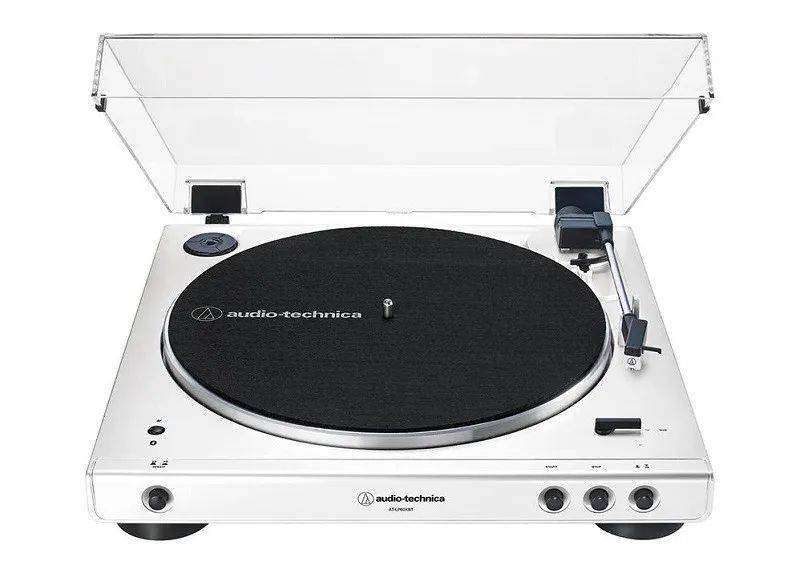 【新品速递】纯白诱惑:铁三角audio technica at-lp60xbt ww 黑胶唱盘